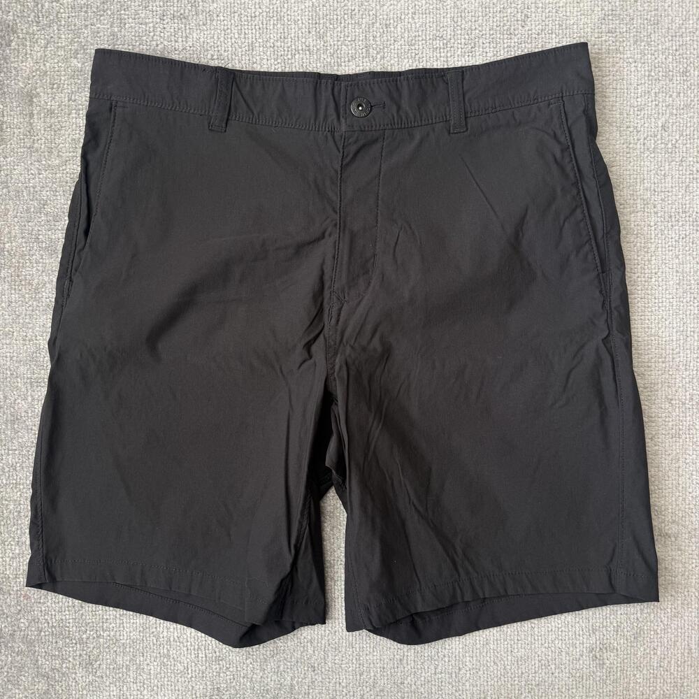 The North Face Shorts Mens 34 Black Quick Dry Stretch Hiking Travel Casual